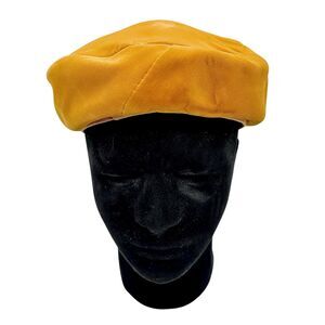 Vintage United Hatters Cap and Millinery Workers Union Velour Pillbox Hat